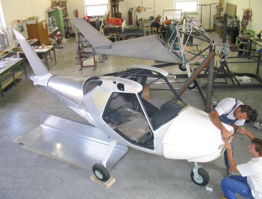 production in Hluk Gryf Aircraft facilities 2004