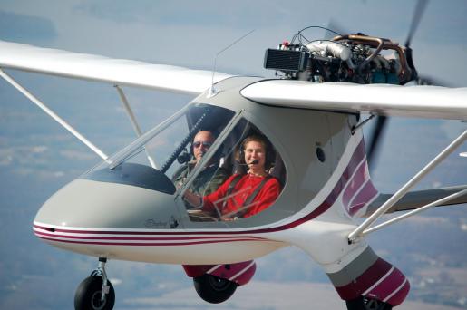 Connie Flying Skyboy Close 