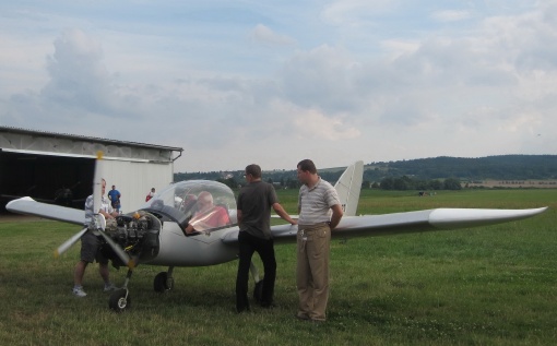 first flight of P27 - 19th July 2011