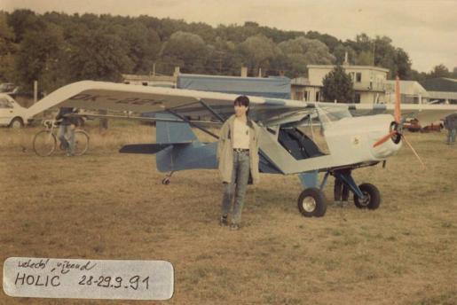 Gryf slet Holíč 1991- Valného Kitfox 