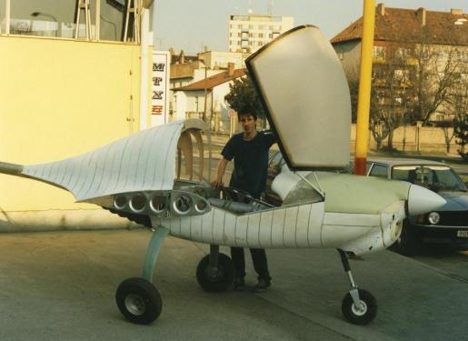 general look of original refined fuselage shell pattern