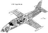 SingleBizJet cuttaway