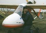 first flight education - Zdeno explain to  Ludva - Gryf  is flying itself