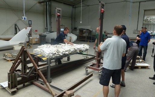 Shark wing strength test LAA - again confirmed 200% of LSA loads for 600kg MTOW