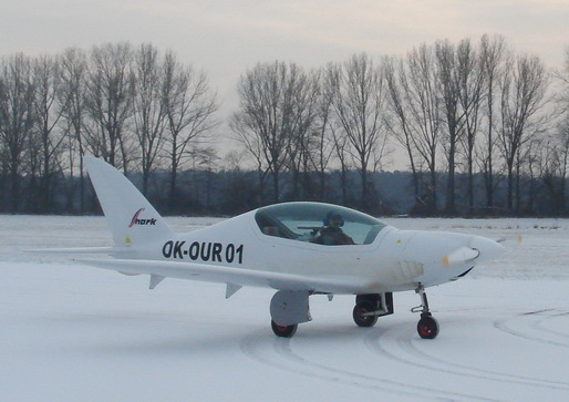 Shark on the snow